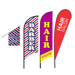 barber flag hair salon flag banners